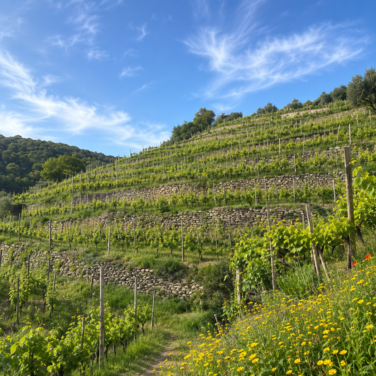 Vivi un percorso di degustazione tra i vini Buranco e la cucina delle Cinque Terre