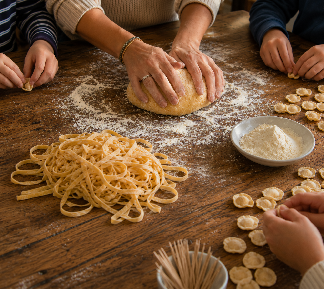 Crea la tua pasta fresca in una fattoria alle porte di Milano