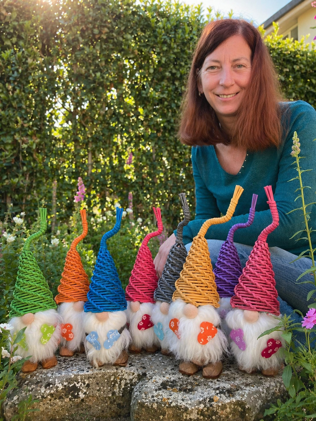 Create your gnome with newspaper in a creative workshop in Maremma