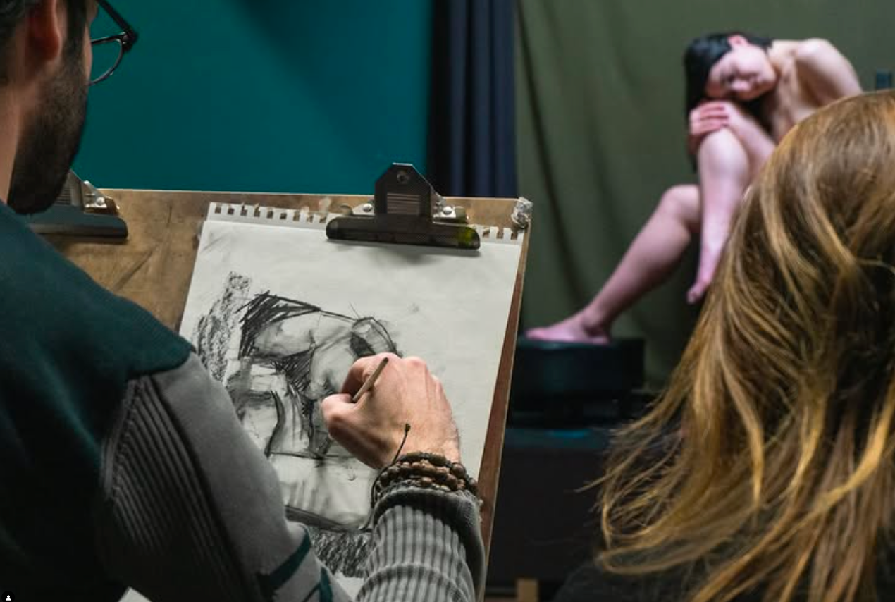 Paint Your Own Artwork with Live Drawing! - 2 Hours