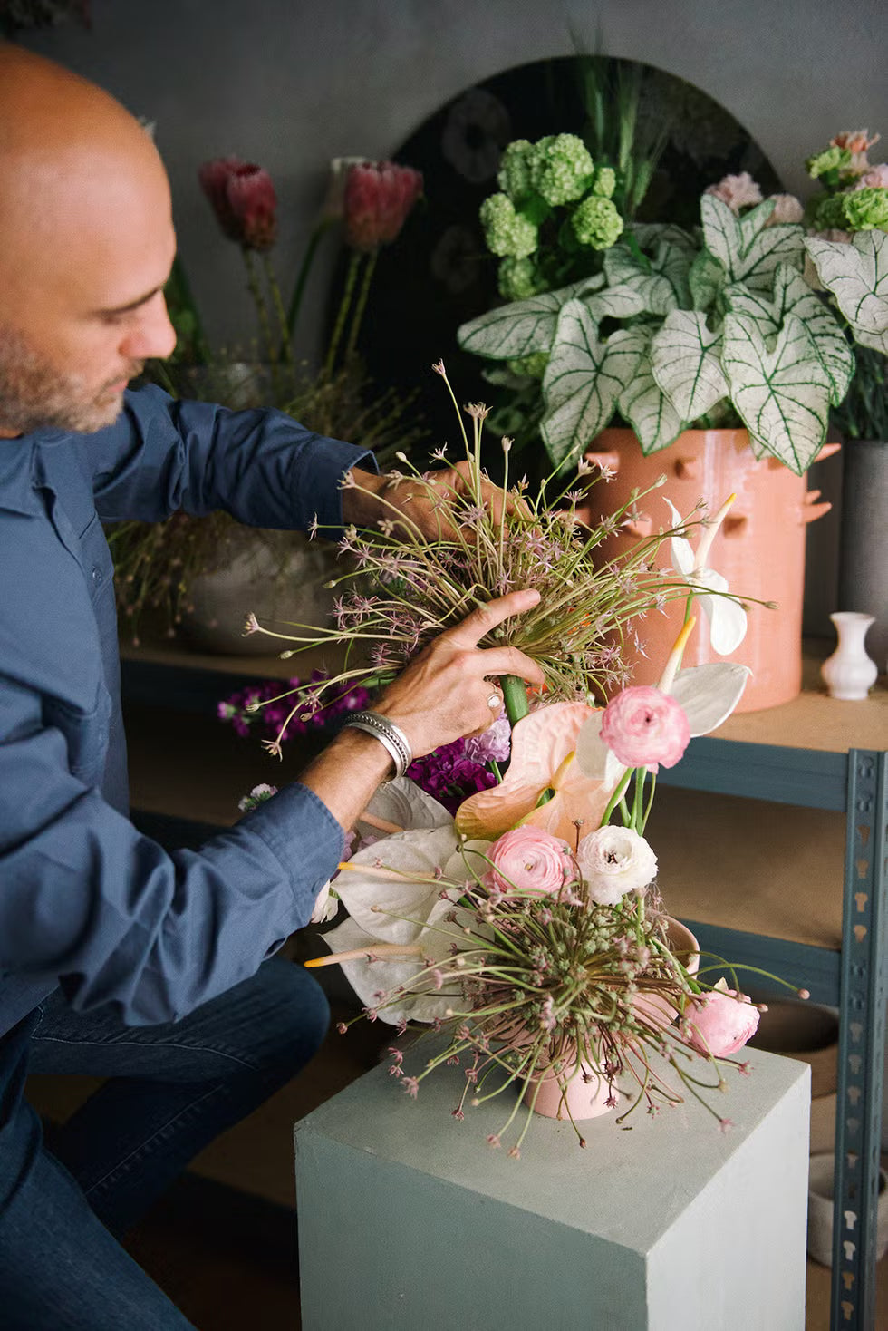 Crea un bouquet con fiori freschi guidato da un florist d’eccezione