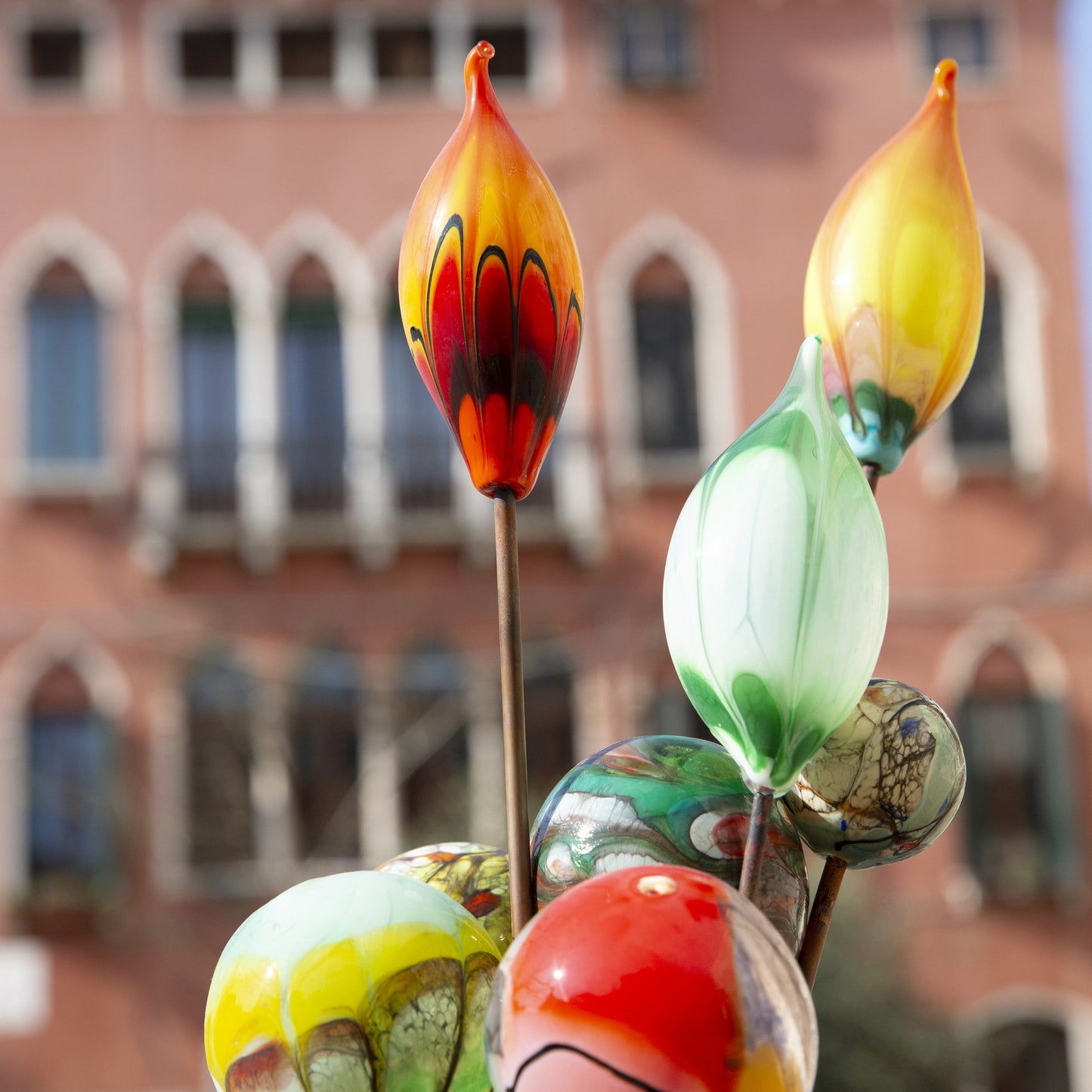 Shape glass and create Venetian beads with a master artisan in Venice