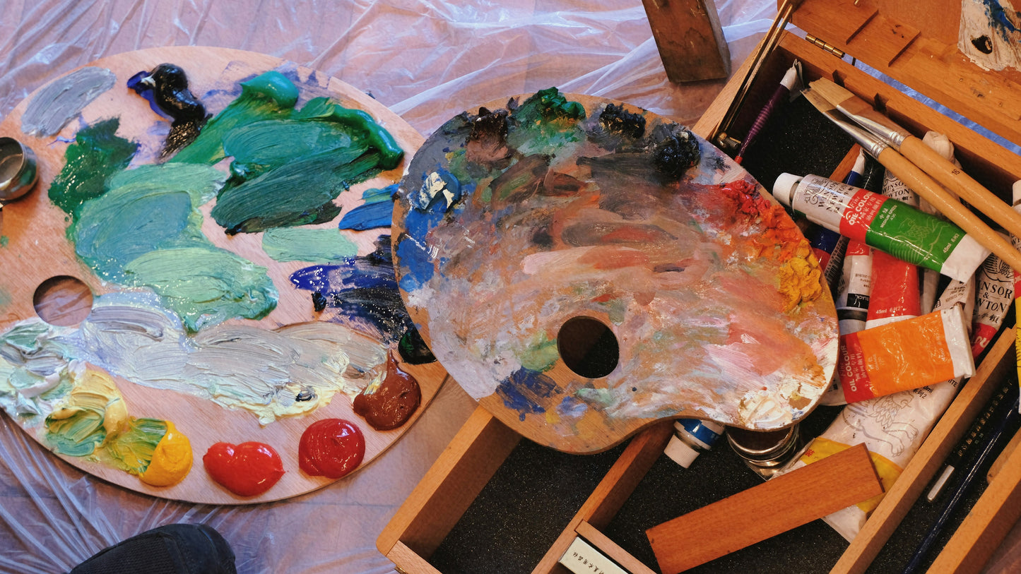 Dipingi la tua opera d'arte con il disegno dal vivo! - 2,5 ore