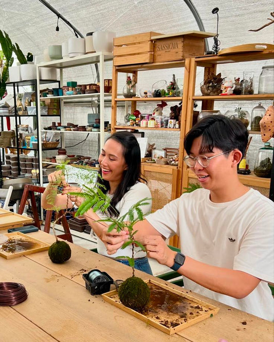 Crea il tuo Kokedama: l’arte delle piante fluttuanti