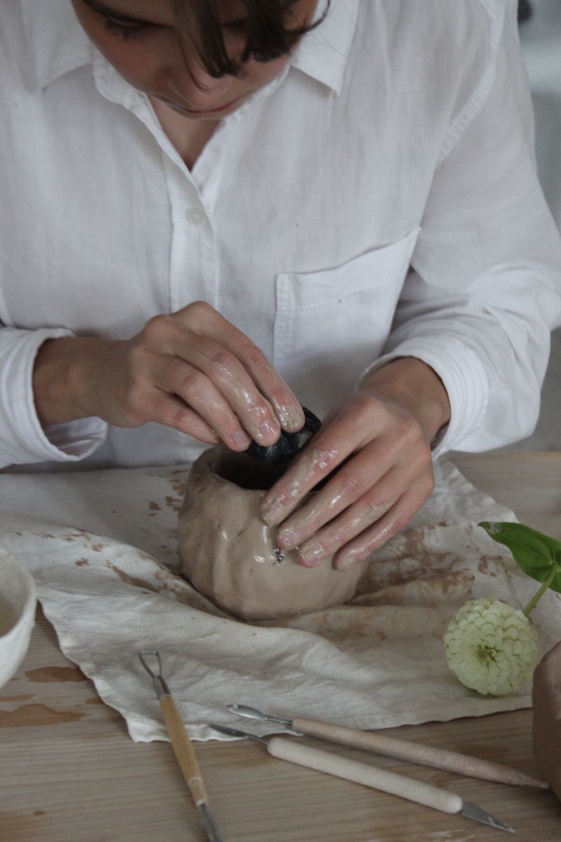 Crea un oggetto in argilla