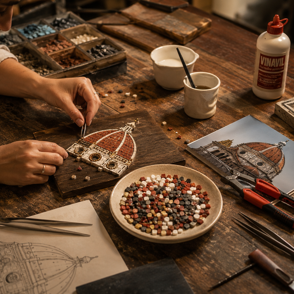 Recreate Brunelleschi's Dome with a local artist in Florence