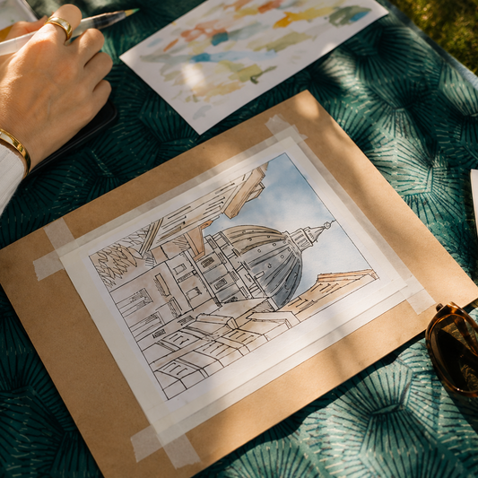 Dipingi Roma con un artista tra scorci urbani e luoghi iconici e visita Castel Sant'Angelo