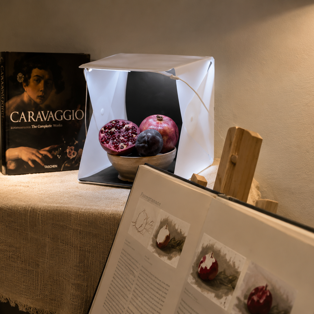 Dipingi come Caravaggio a Roma e visita Castel Sant’Angelo o Villa Farnesina