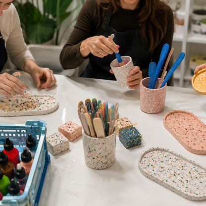 Crea il tuo vassoio in ecoresina terrazzo a Milano