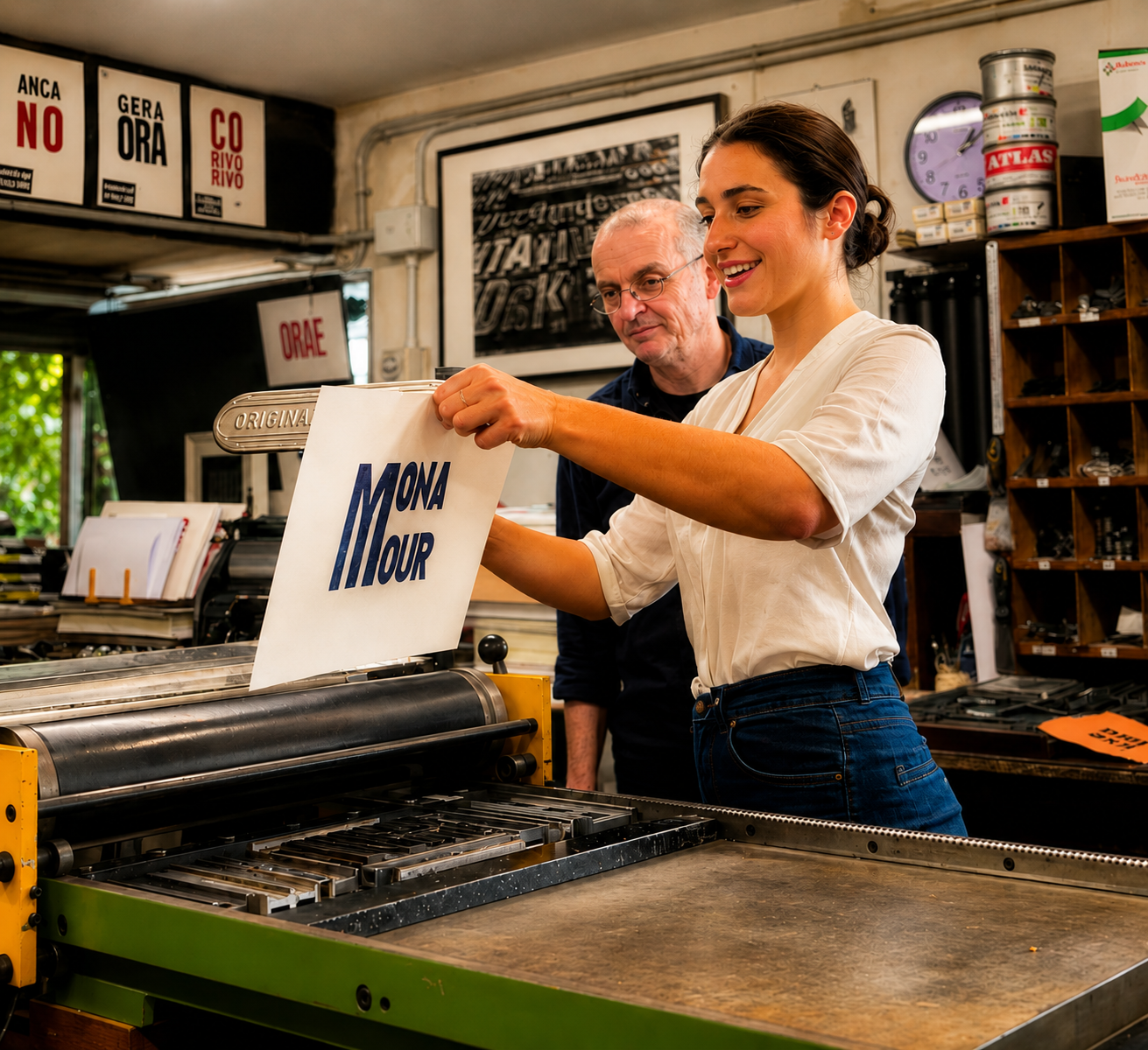 Stampa la tua frase in un’antica tipografia a Venezia