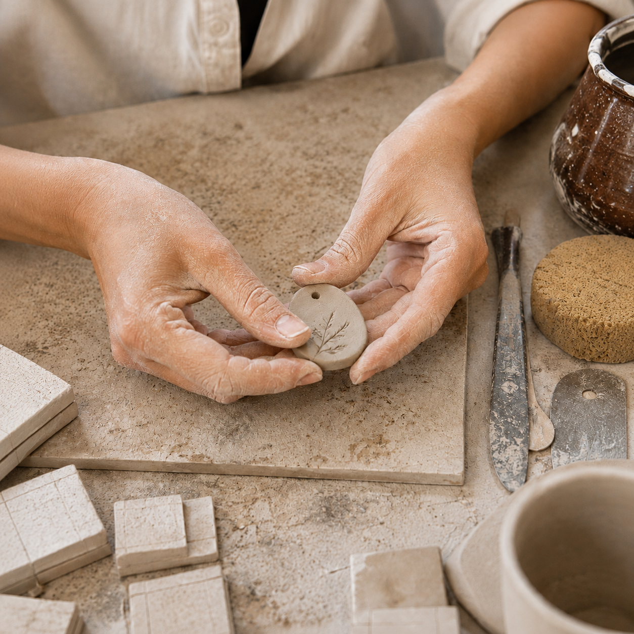 Crea un portachiavi in ceramica con dei professionisti a Milano