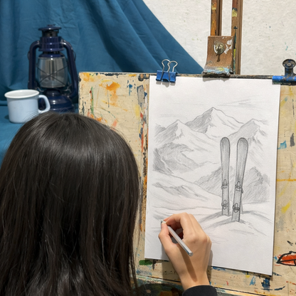 Disegna il tuo poster delle Olimipiadi Milano Cortina