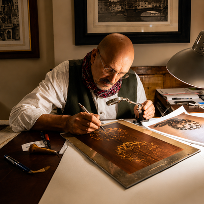 Stampa la tua acquaforte in un atelier storico a Firenze