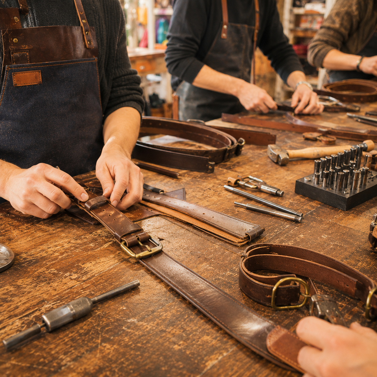 Crea la tua cintura in pelle e scopri l’eccellenza artigianale di Benheart a Milano