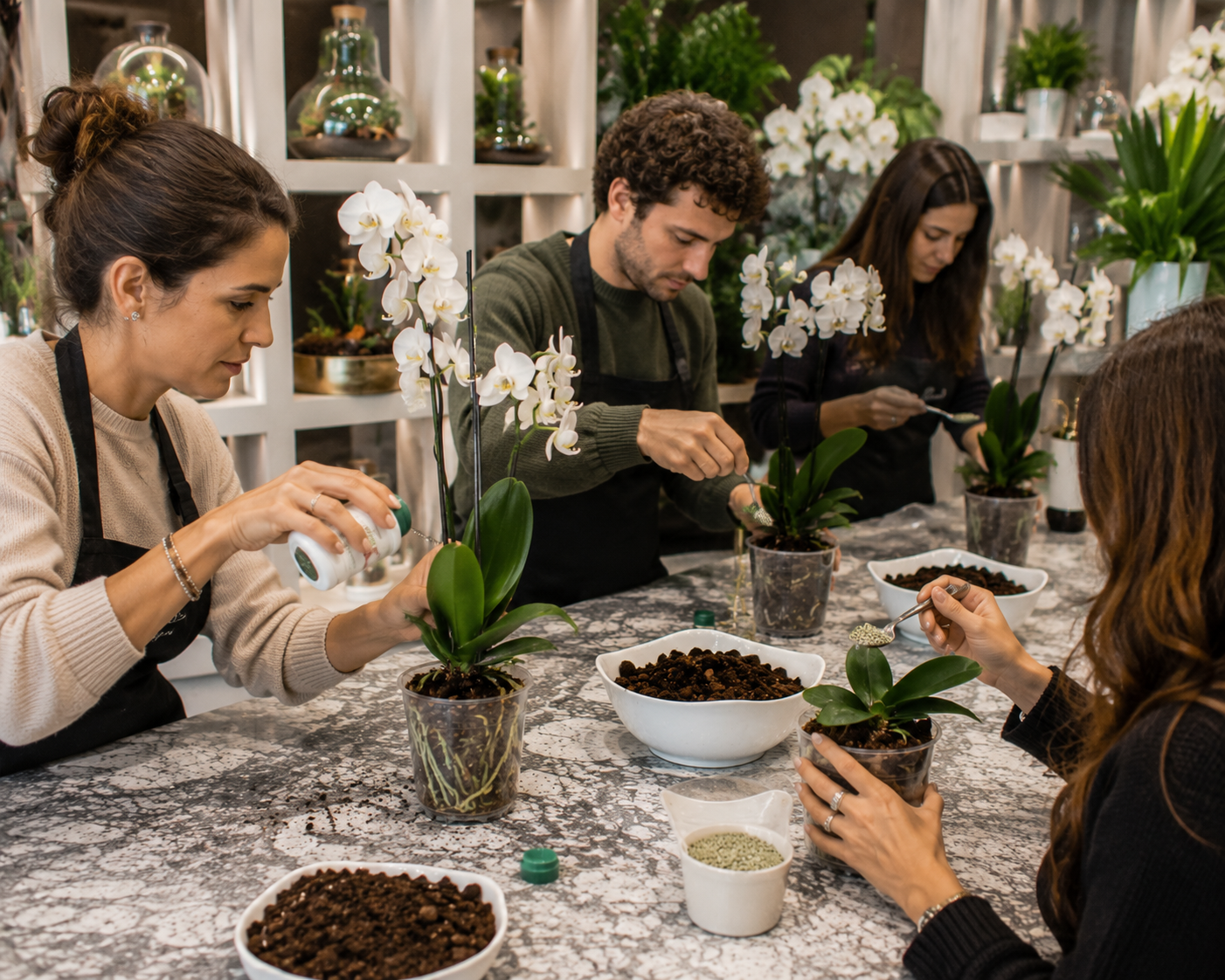 Make your own kokedama with a botany expert