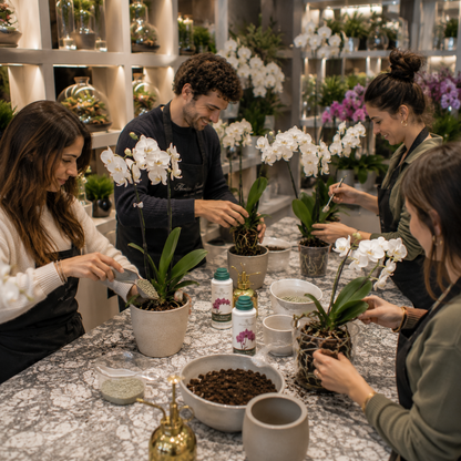 Make your own kokedama with a botany expert