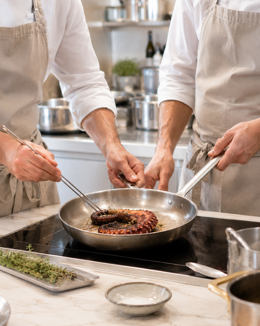 Impara a cucinare il pesce come uno chef stellato a Milano