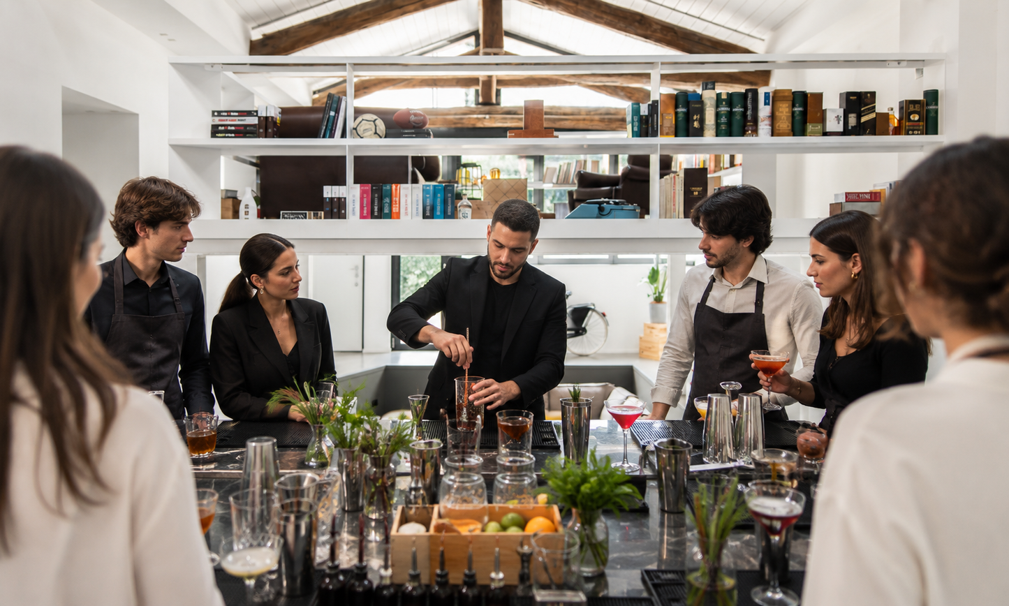 Scopri l’arte della mixology italiana attraverso una cocktail masterclass a Como