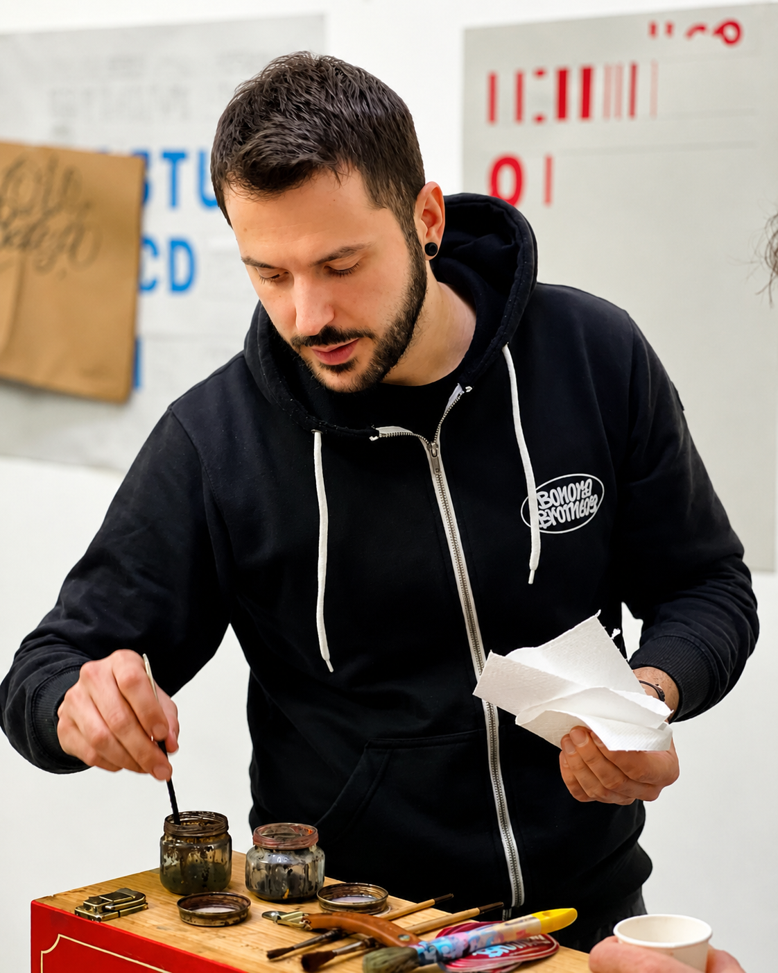 Explore the art of contemporary calligraphy with Mattia Bonora
