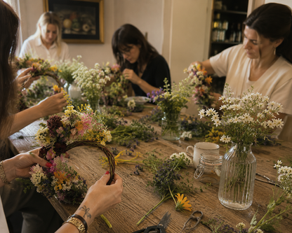 Intreccia la tua ghirlanda floreale attraverso un workshop botanico a Milano