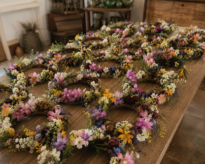 Intreccia la tua ghirlanda floreale attraverso un workshop botanico a Milano