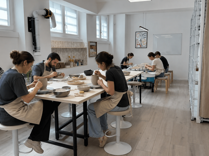 Learn the coiling technique in an elegant ceramic studio in Milan
