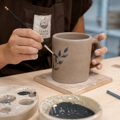Learn the coiling technique in an elegant ceramic studio in Milan