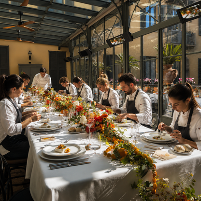Discover the geometry of pasta in a signature Milanese restaurant