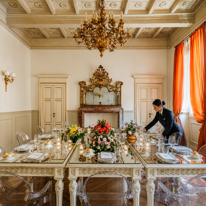 Discover the geometry of pasta in a signature Milanese restaurant