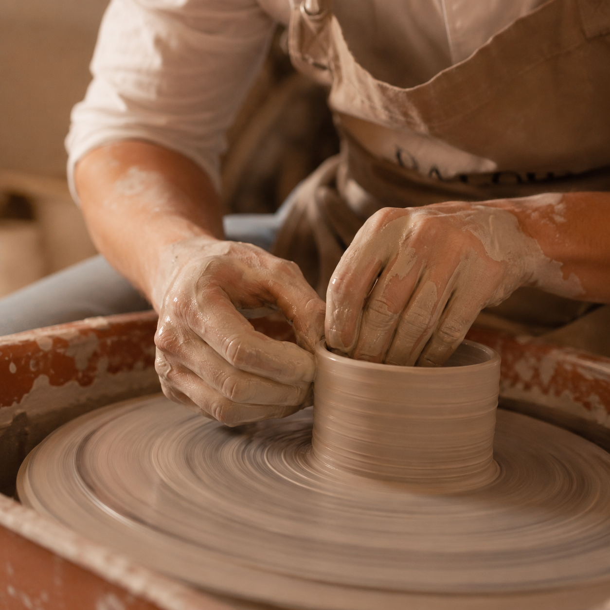Crea un vaso in ceramica al tornio insieme a chi ami a Torino