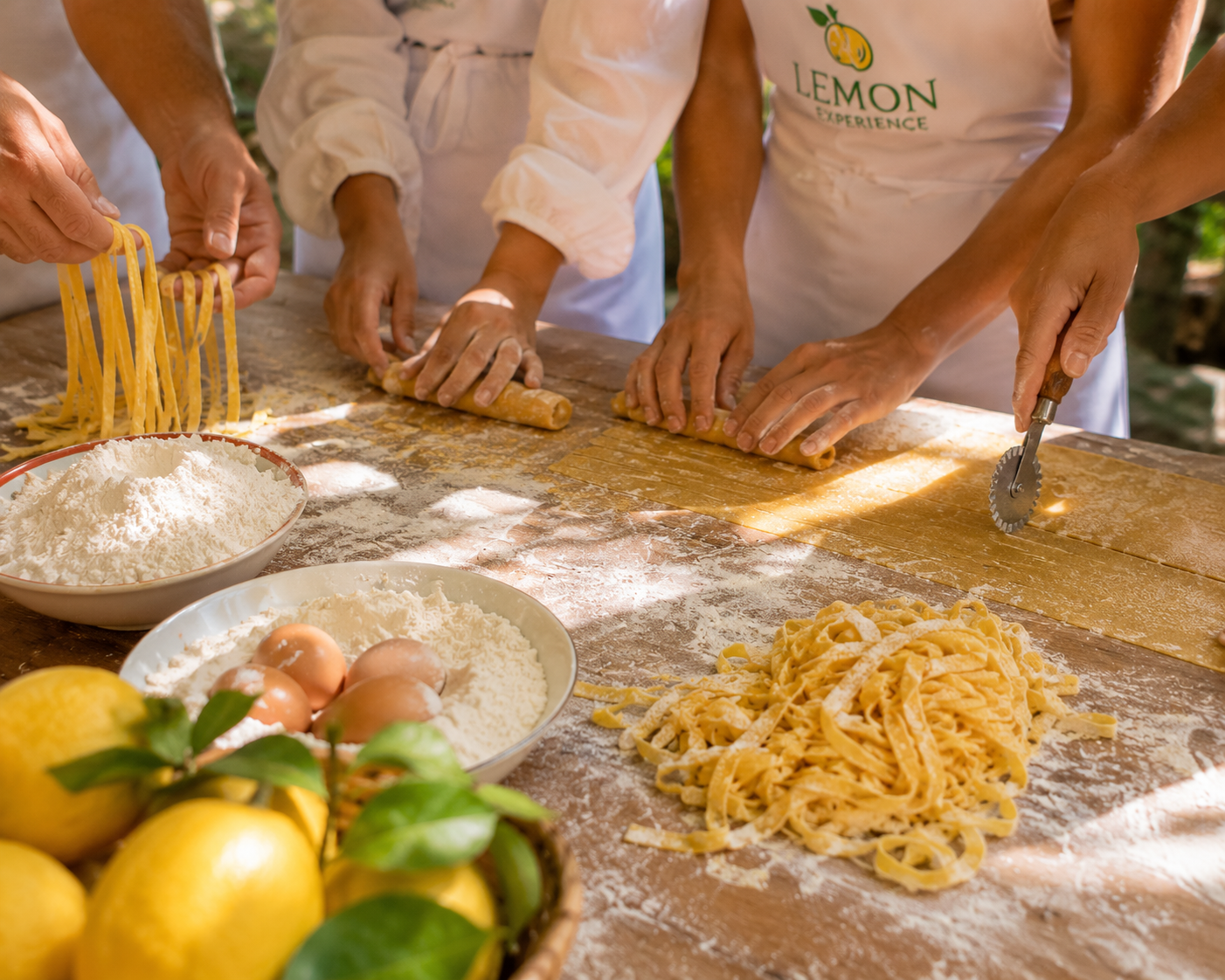 Scopri i limoni di Amalfi con una cooking class di pasta fresca