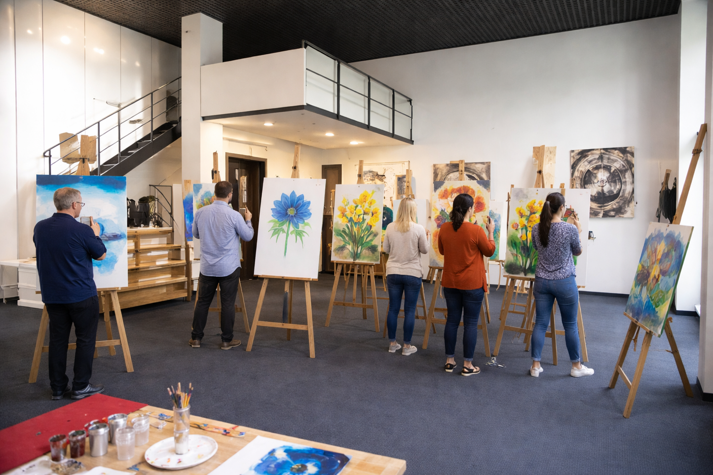 Learn the secrets of watercolor in a studio in the heart of Milan's Brera district