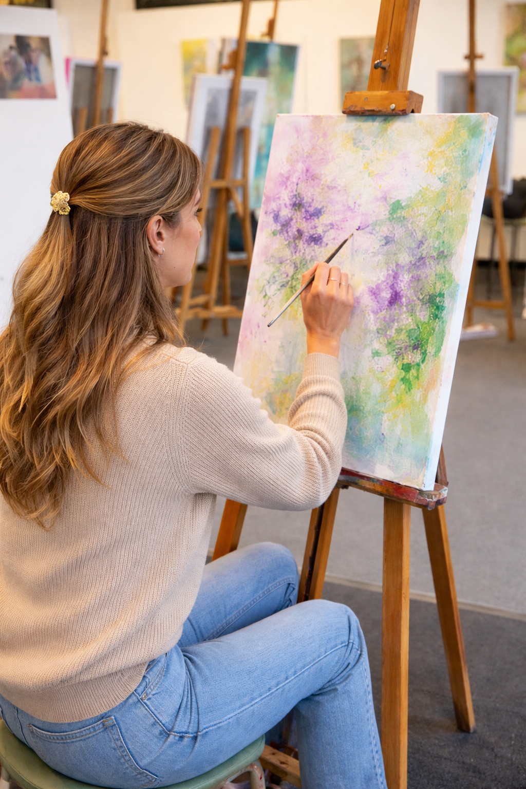 Learn the secrets of watercolor in a studio in the heart of Milan's Brera district