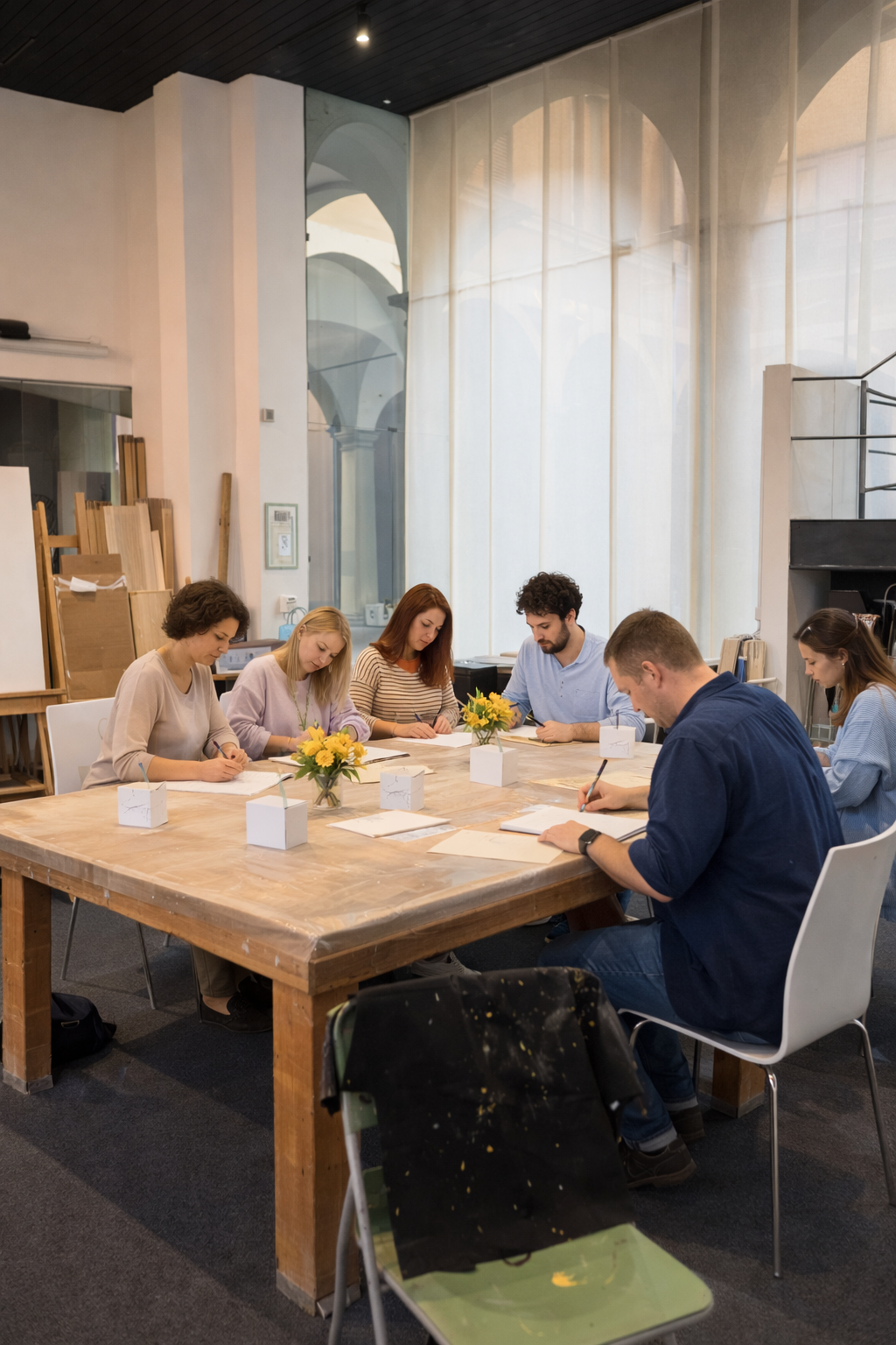 Learn calligraphy in Milan in a historic atelier in Brera