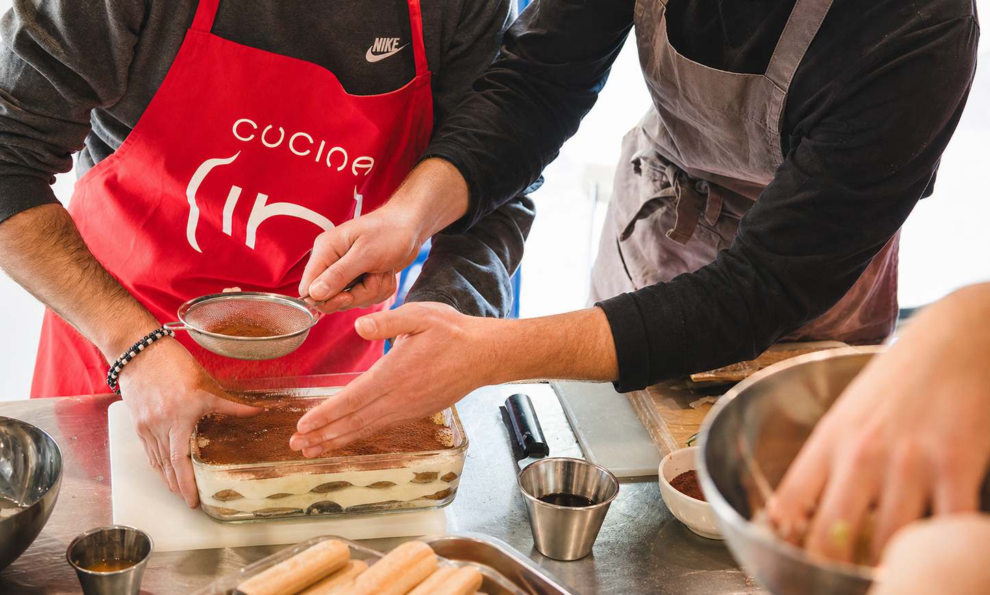 Vivi due icone della cucina italiana, pizza e gelato, in una cooking class a Milano