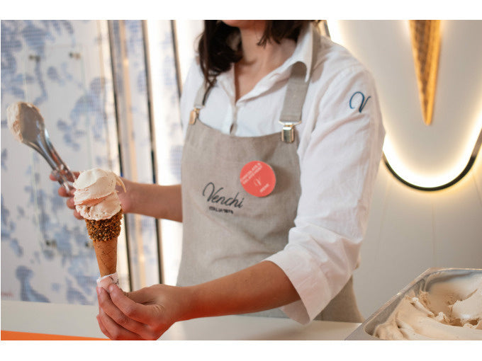 Crea la tua tavoletta di cioccolato e cono gelato gourmet al Venchi Lab a Firenze