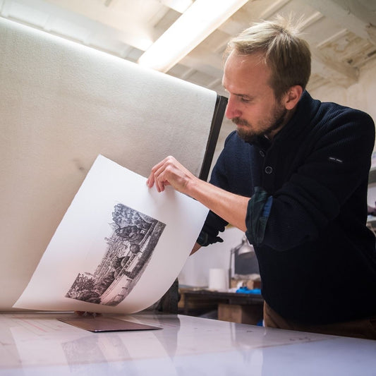 Stampa la tua acquaforte in un atelier storico a Firenze
