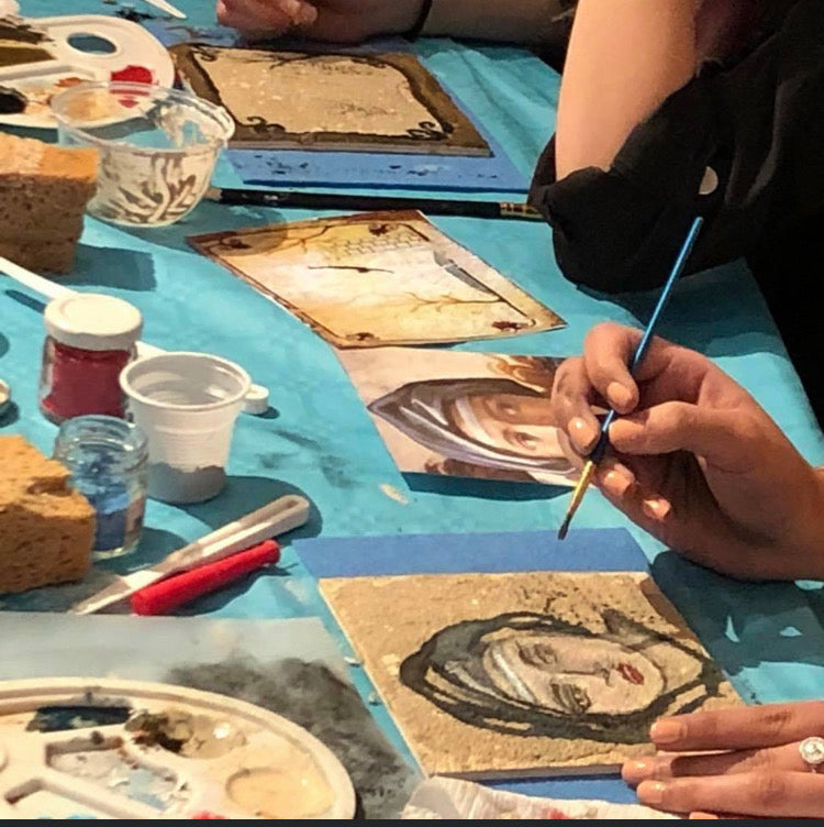 Paint a fresco in the heart of Rome and take a tour of Villa Farnesina or Castel Sant'Angelo