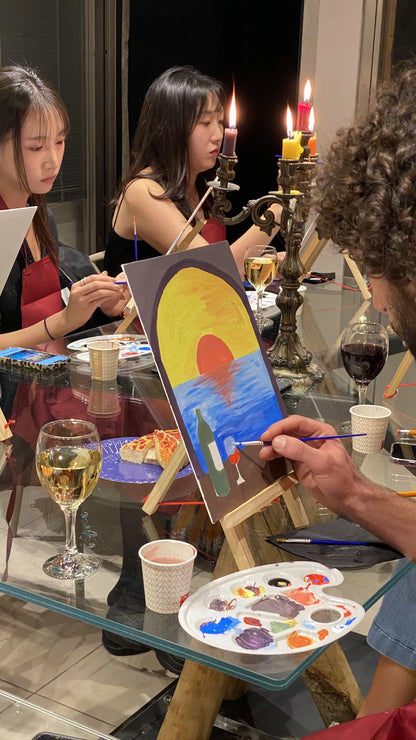 Paint Venice during a creative aperitif
