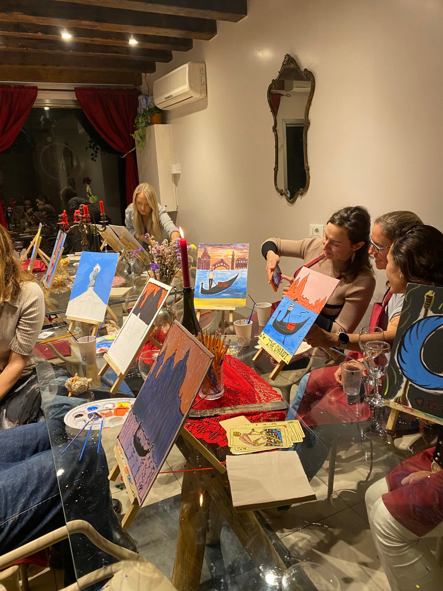 Paint Venice during a creative aperitif
