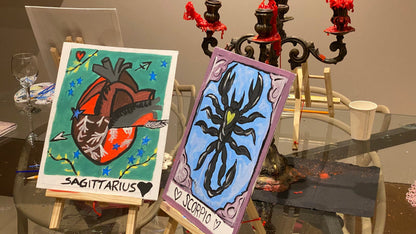 Paint your zodiac sign during an astrological aperitif in Venice