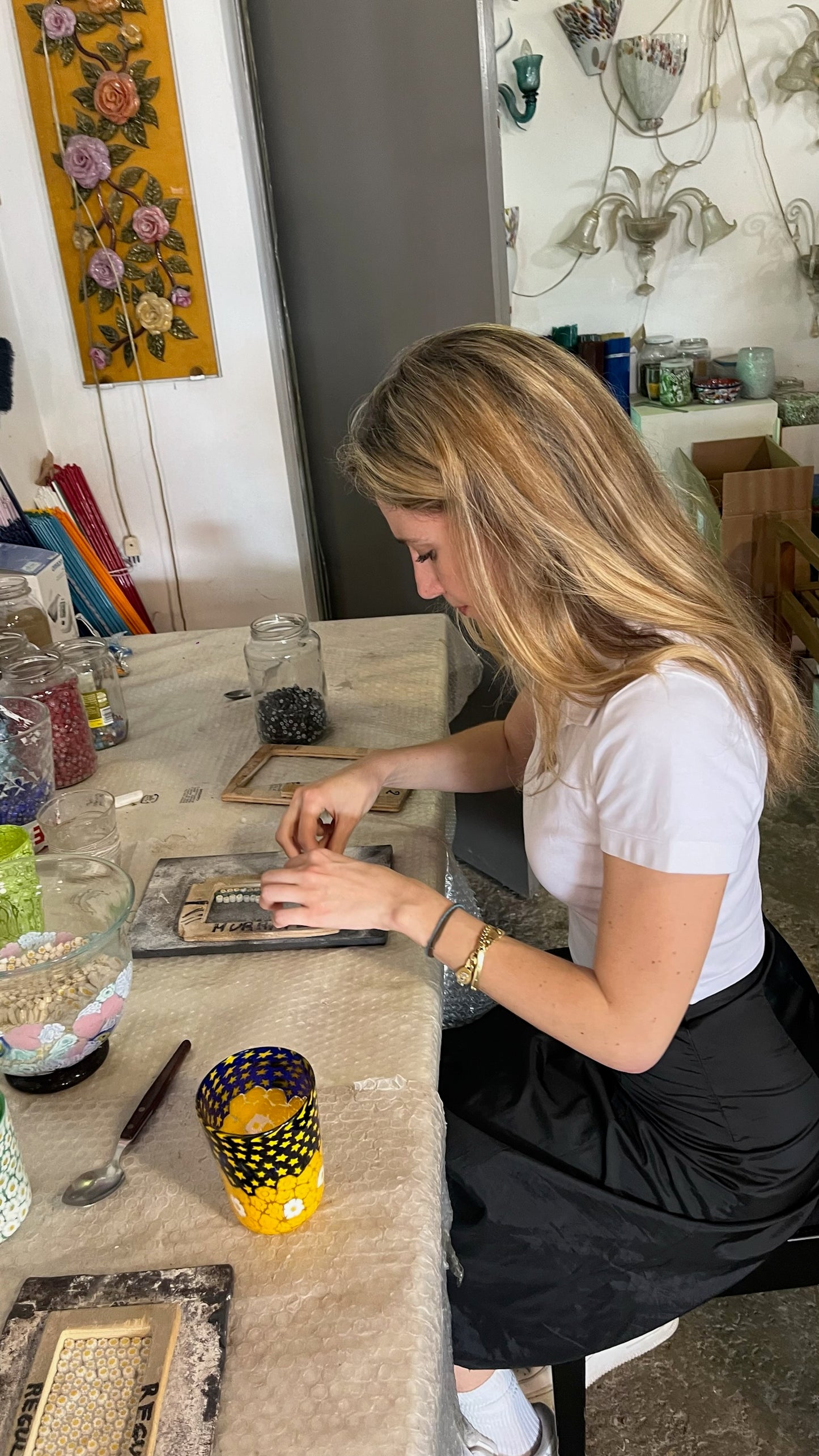 Make your own Millefiori glass with a master glassmaker