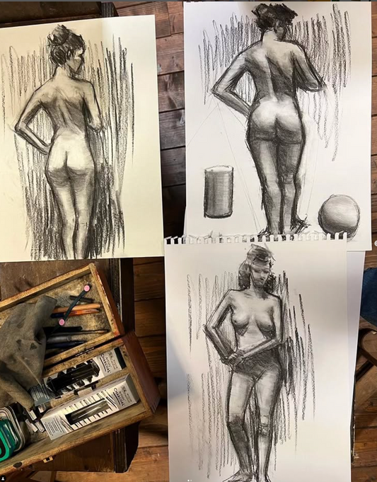 Paint Your Own Artwork with Live Drawing! - 2 Hours