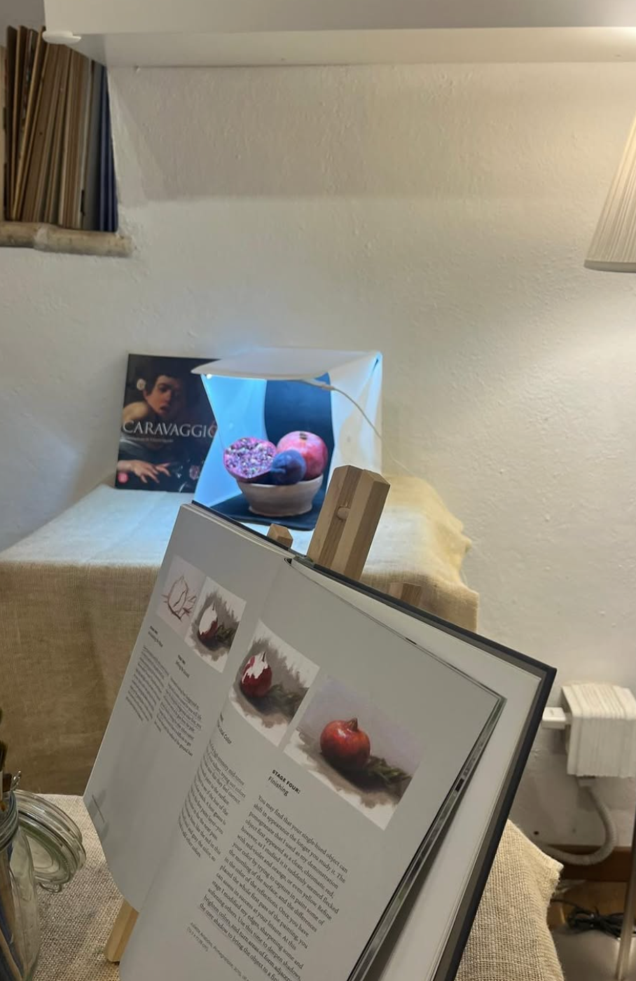 Paint like Caravaggio with an artist in Rome and visit Castel Sant'Angelo or Villa Farnesina