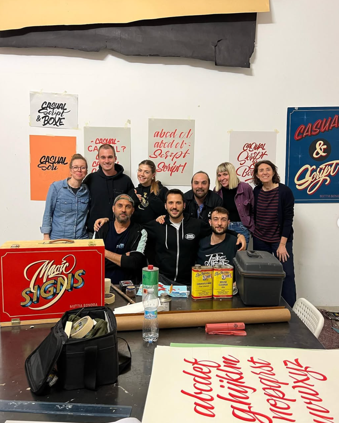 Explore the art of contemporary calligraphy with Mattia Bonora