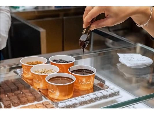 Partecipa ad una dgustazione gourmet di cioccolato e creazione di praline Venchi a Milano