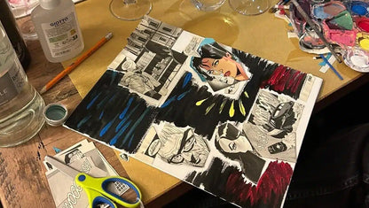 Create your artistic collage with an aperitif at a wine bar in Milan