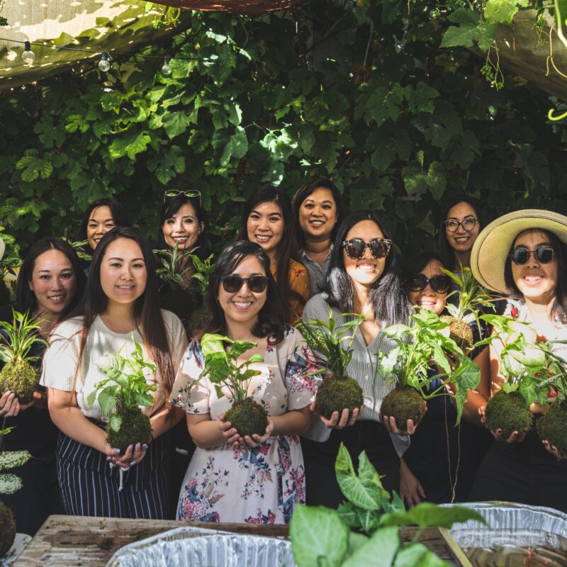 Crea la tua composizione botanica attraverso un workshop di Kokedama a Torino