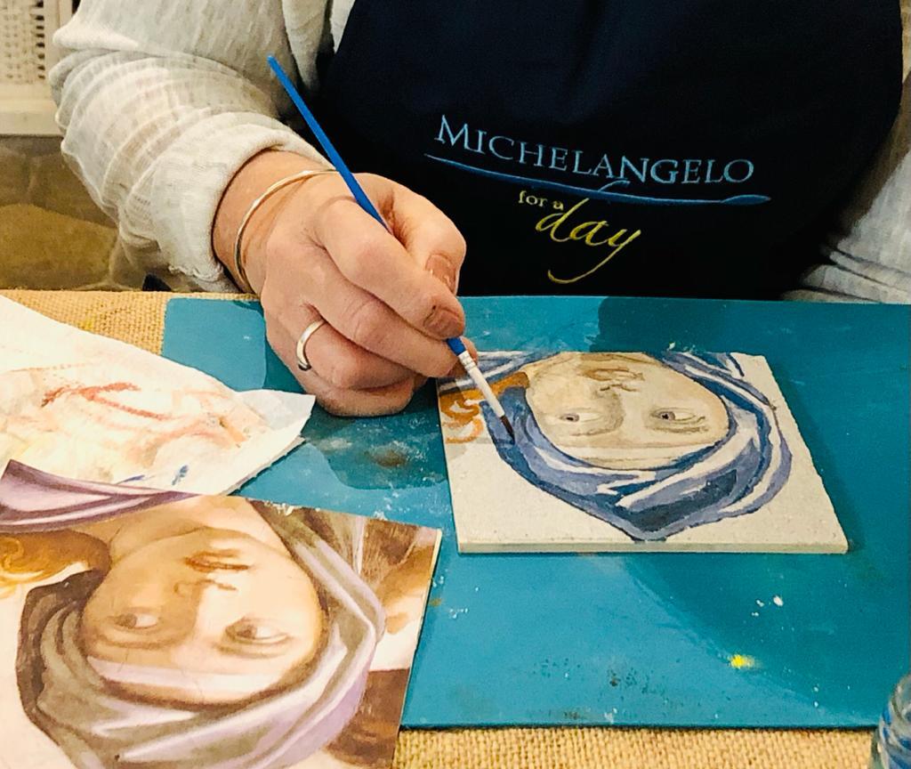 Paint a fresco in the heart of Rome and take a tour of Villa Farnesina or Castel Sant'Angelo